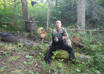 Black bear hunting at Kaby Lodge